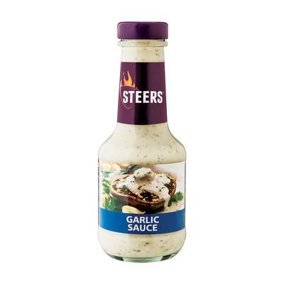 Steers Garlic Sauce, 12x375ml