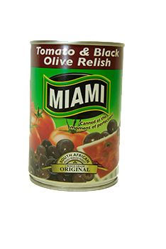 Miami Tomato & Olive Relish, 12x410g