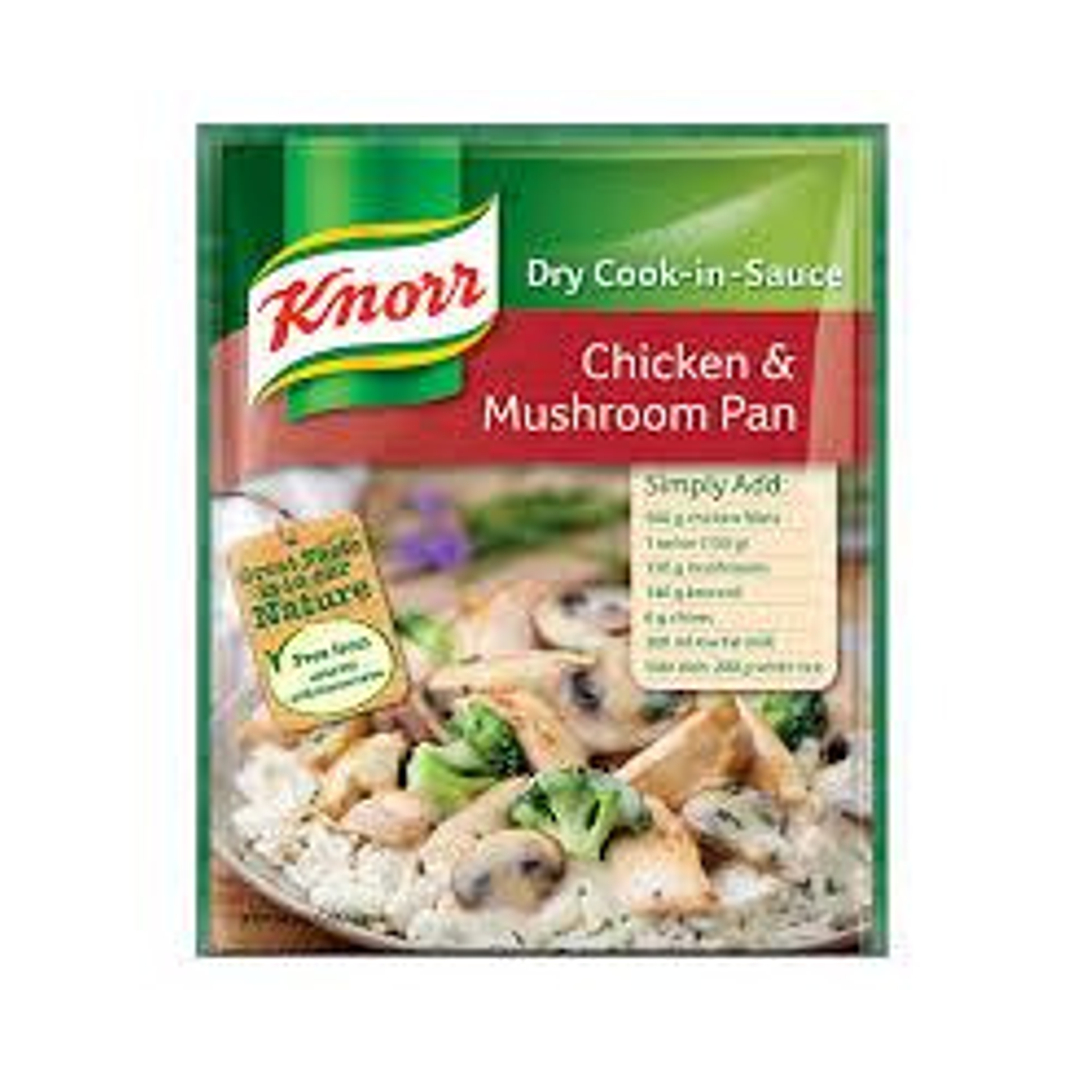 Knorr Chicken and Mushroom Pan, 20x50g