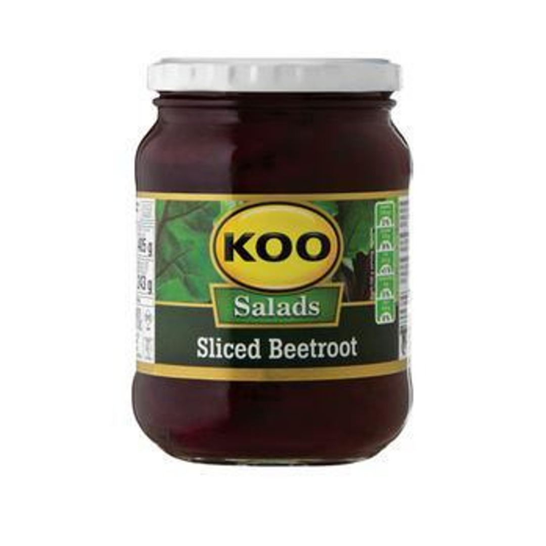 KOO Beetroot-Sliced (780 g) | Food, South African | USA's #1 Source for South African Foods - AubergineFoods.com
