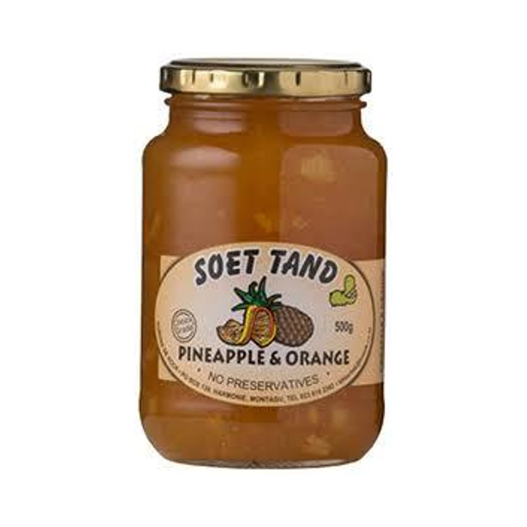 Soet Tand Pineapple and Orange (500gm) | Food, South African | USA's #1 Source for South African Foods - AubergineFoods.com