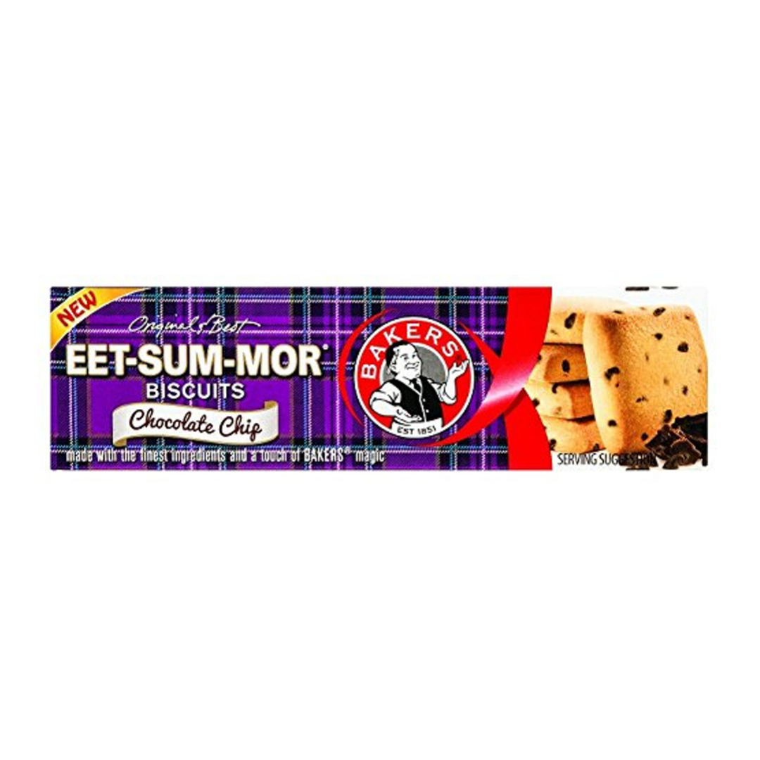 Bakers Eet-Sum-Mor Biscuits-Chocolate Chip, 12x200g