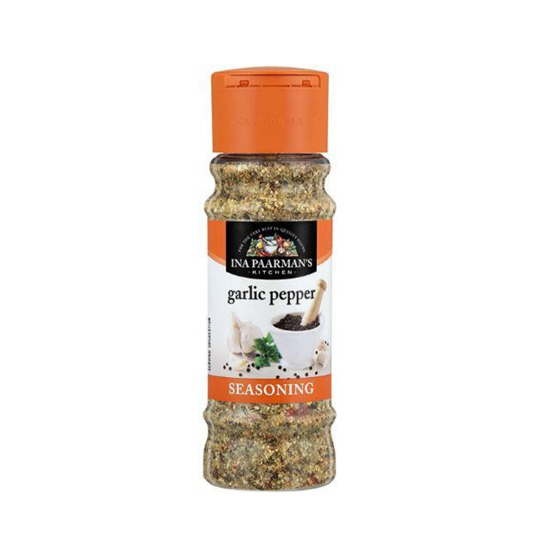 Ina Paarman's Garlic and Pepper Seasoning, 12x200ml