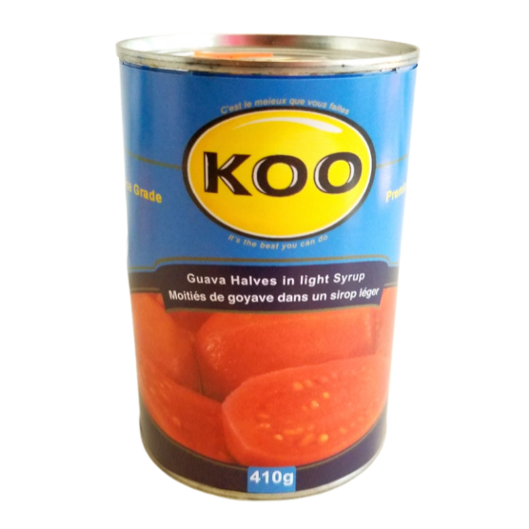 KOO Guava Halves in Light Syrup, 12x410g