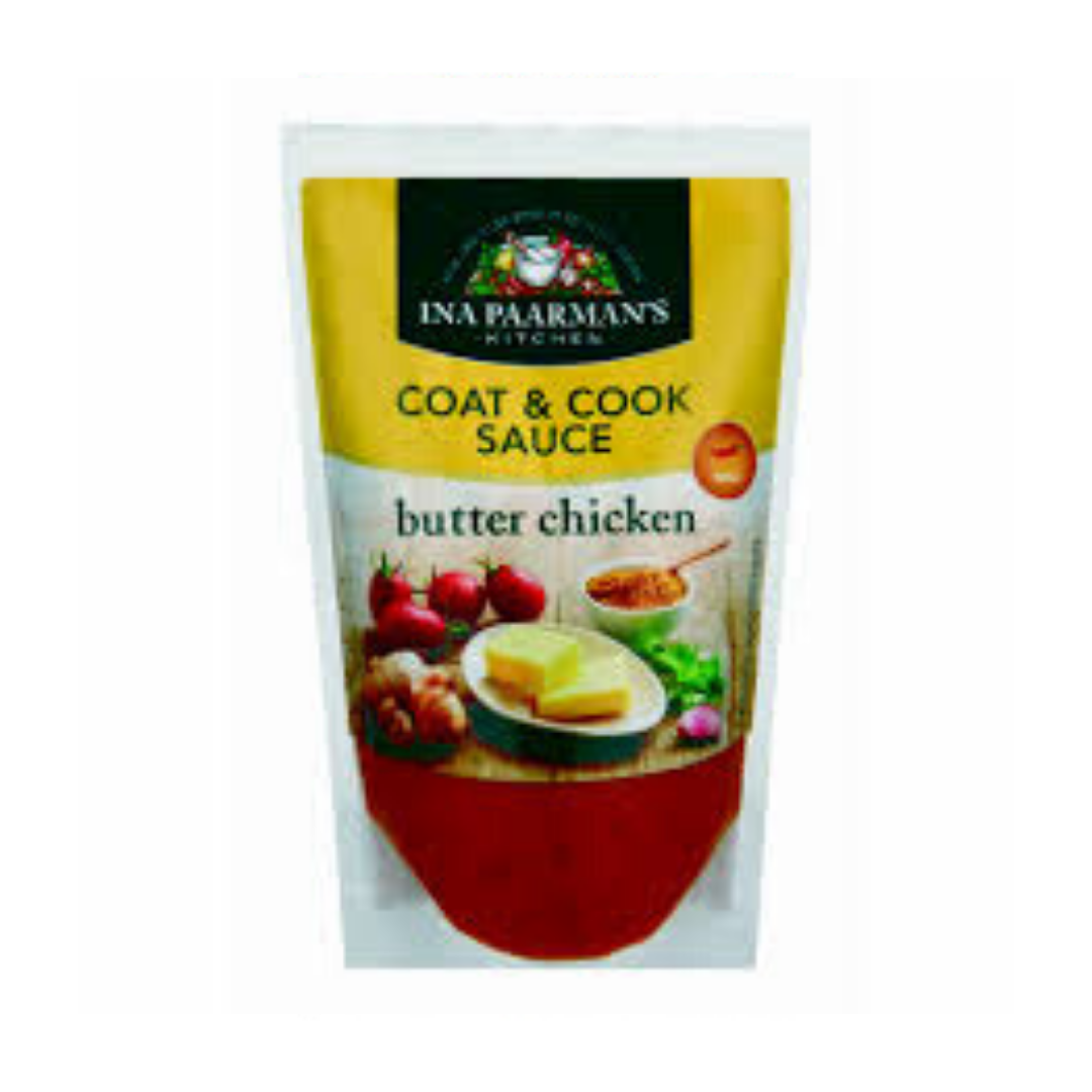 Ina Paarmans Butter Chicken Coat & Cook Sauce, 12x200ml
