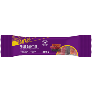 Safari Fruit Dainty Squares, 30x250g