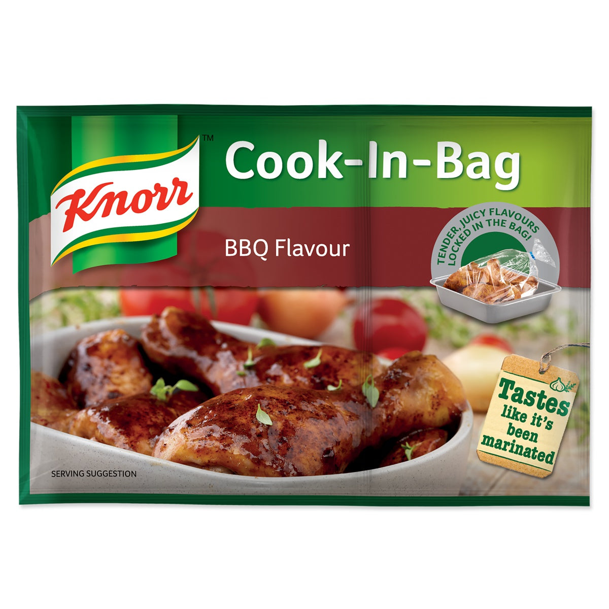 Knorr BBQ Flavoured Roast Chicken Cook-In-Bag 20x35g