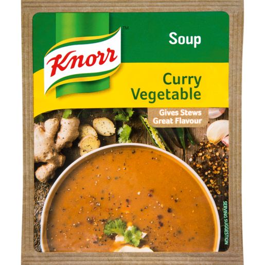 Knorr Curry Vegetable Soup, 12x50g