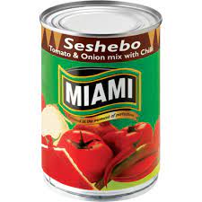 Miami Seshebo Tomato & Onion Mix With Chilli 410g
