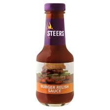 Steers Burger Relish Sauce, 12x375ml