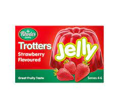 Rhodes Trotters Strawberry Jelly, 24x40g