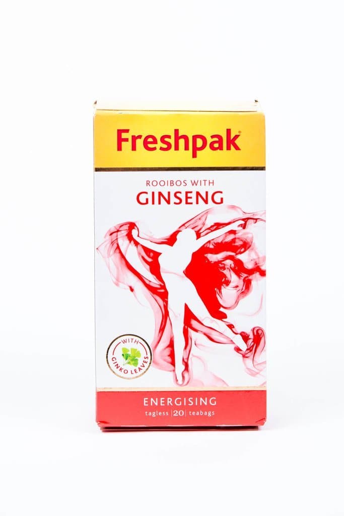 Freshpak Rooibos Tea Ginseng, 12x20 bags