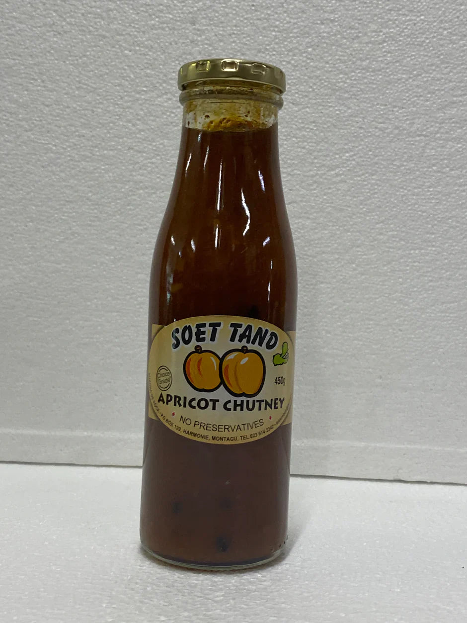 Soet tand Apricot Chutney, 12x450g