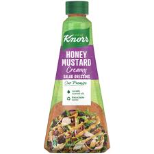 Knorr Creamy Honey & Mustard Salad Dressing 20x340ml