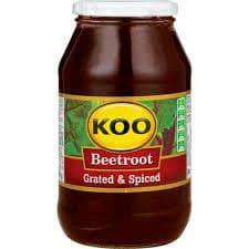 KOO Beetroot Grated, 6x780g