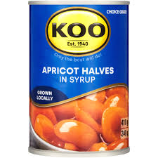 KOO Apricot Halves in Syrup, 12x410g