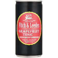 Fitch & Leedes Grapefruit Flavored Soft Drink Can 24x200ml