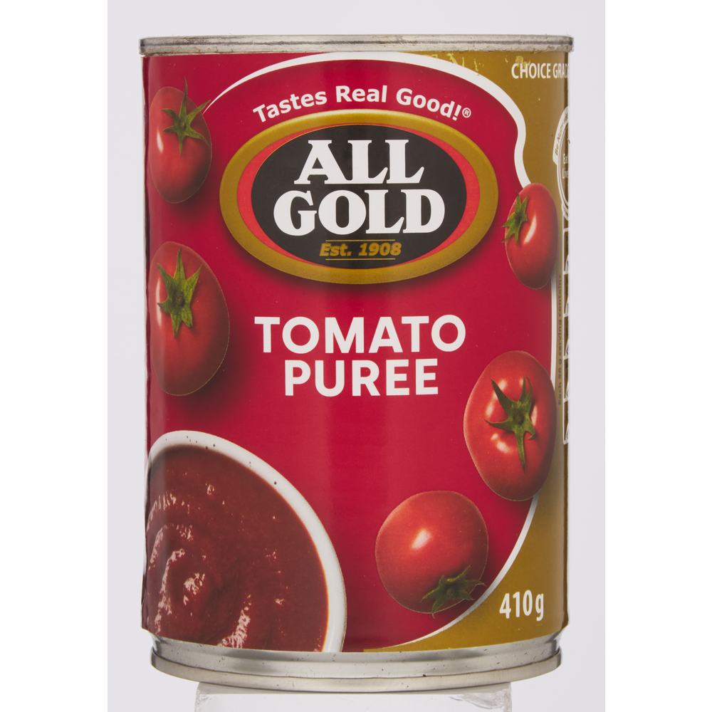 All Gold Tomato Puree, 12x410g