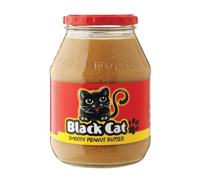 Black Cat Peanut Butter Smooth, 12x400g