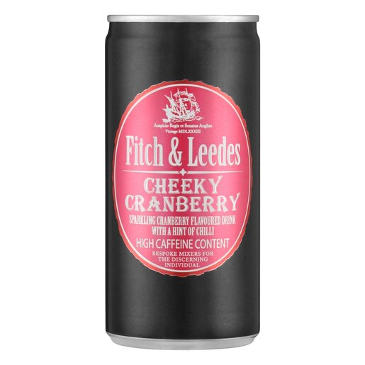 Fitch & Leedes Cheeky Cranberry Can 24x200ml