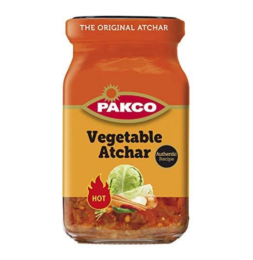 PAKCO Vegetable Atchar (350 g) from South Africa - AubergineFoods.com