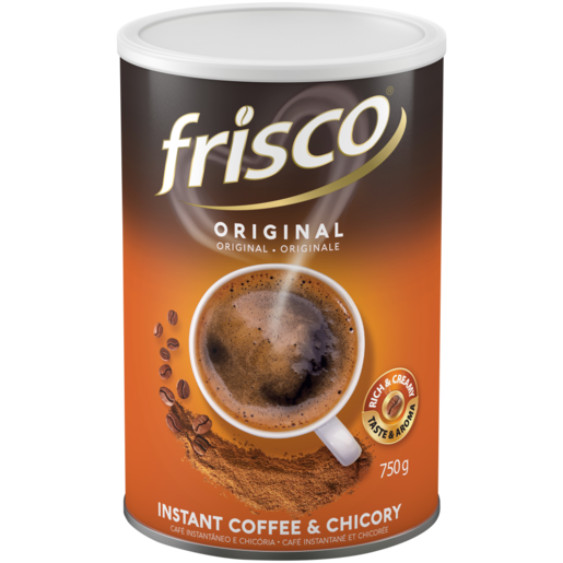 Frisco Original Instant Coffee & Chicory, 12x750g