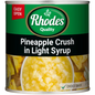 Rhodes Quality Crush Pineapple, 12x432g