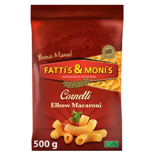 Fatti's & Moni's Elbow Macaroni, 12x500g