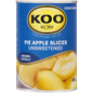 KOO Sliced Pie Apples-Unsweetened, 12x385g