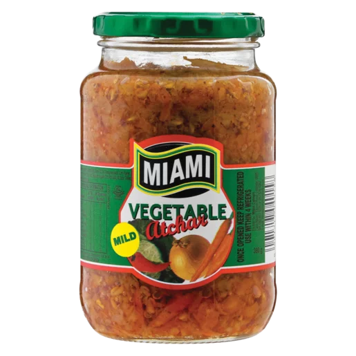 Miami Mild Vegetable Atchar, 12x380g