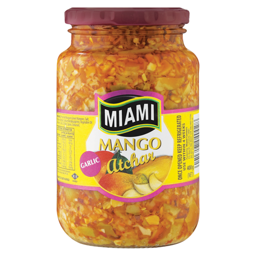 Miami Mango Atchar Garlic, 12x400g