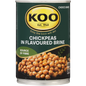 KOO Chickpeas In Brine, 12x400g
