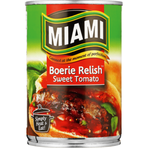 Miami Sweet Tomato Boerie Relish, 12x410g