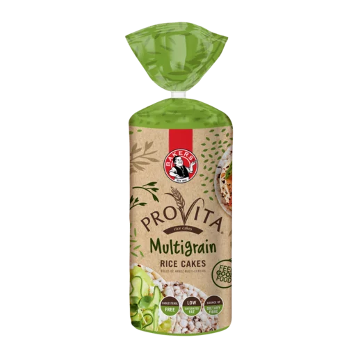 Bakers Provita Multigrain Rice Cakes, 12x100g