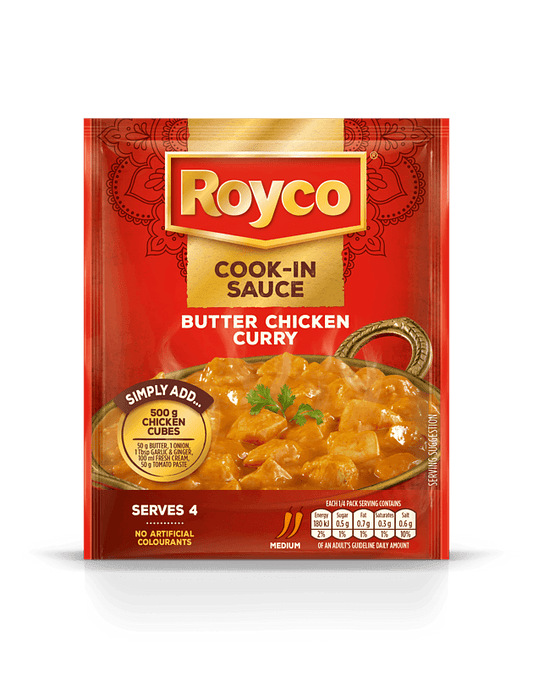 Royco Butter Chicken Curry Cook-In-Sauce 24x50g