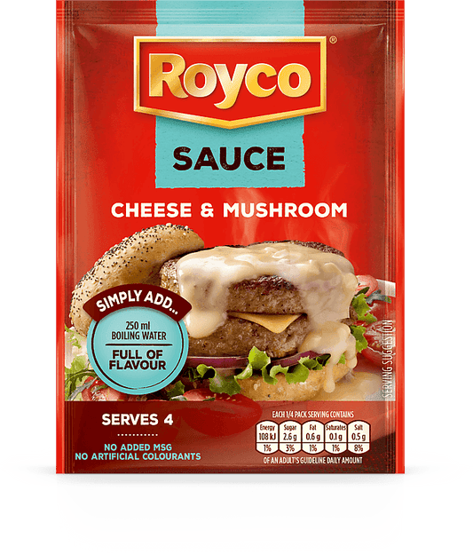 Royco Cheese & Mushroom Instant Sauce 24x37g