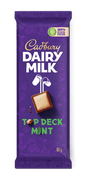 Cadbury Dairy Milk Top Deck Mint Chocolate Slab, 24x80g