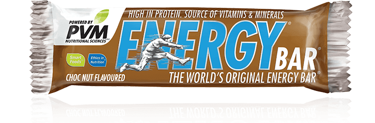 PVM Energy Bar: Chocolate Nut, 45x45g