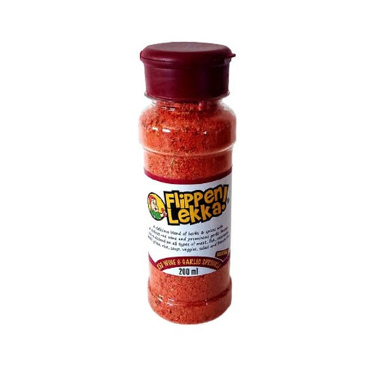 Flippen Lekka Red Wine & Garlic Sprinkle, 12x200ml