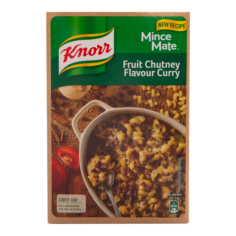 Knorr Mince Mate Fruit Chutney Curry, 12x60g