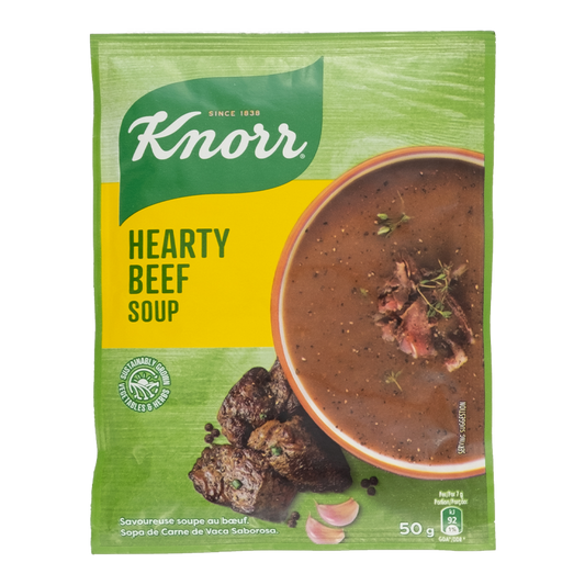 Knorr Hearty Beef Soup, 12x50g