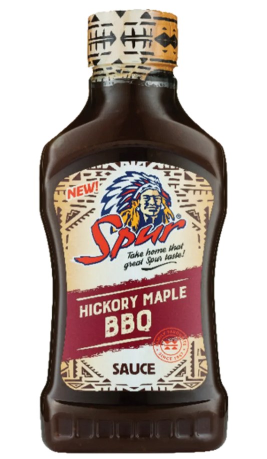 Spur Hickory Maple BBQ Sauce, 12x500ml