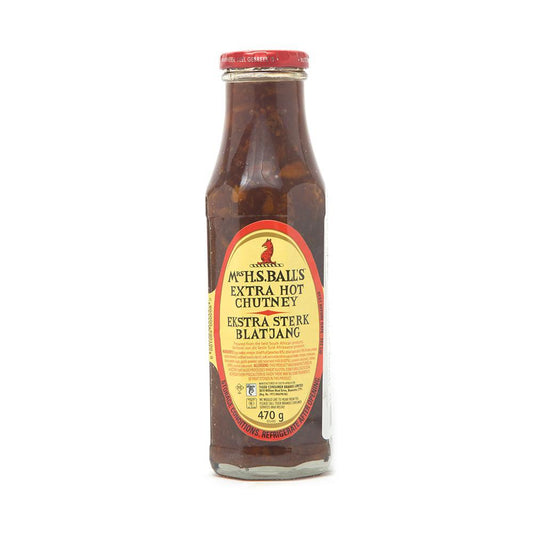 Mrs. H.S. Ball's Extra Hot Chutney, 24x470g