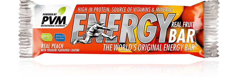 PVM Energy Bar: Real Peach, 45x45g
