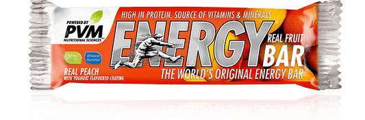 PVM Energy Bar: Real Peach, 45x45g