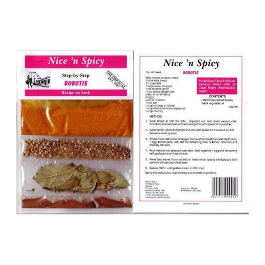 Nice n' Spicy Bobotie Mix, 25x10g