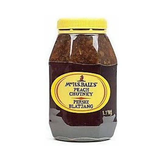 Mrs. H.S. Ball’s Peach Chutney, 12x1.1Kg