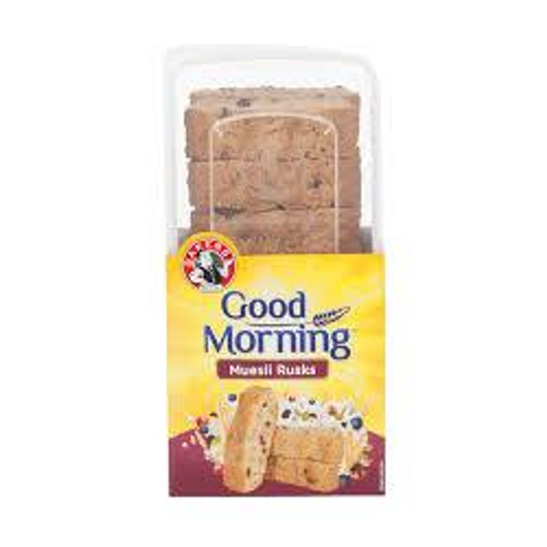 Bakers Good Morning Muesli Rusks, 12x450g