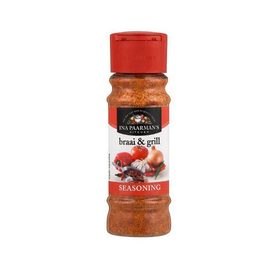 Ina Paarman's Braai and Grill seasoning, 12x200ml