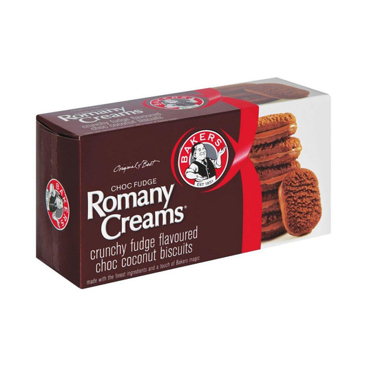 Bakers Romany Creams: Chocolate Fudge, 12x200g